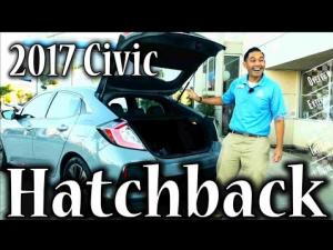 First look at the 2017 Honda Civic hatchback 
