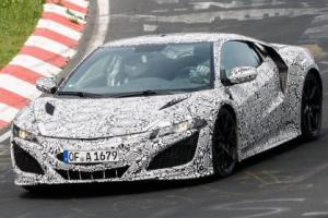 New NSX spied at the 'ring