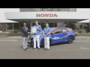 Honda sets new Guinness World Records title for fuel efficiency